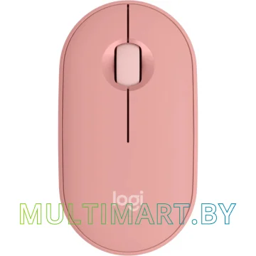 Мышь Logitech M350S Pebble 2 (розовый)